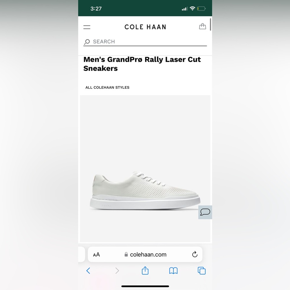 Men's GrandPrø Rally Laser Cut Sneakers